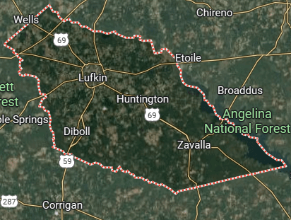 land buyer Angelina County Texas