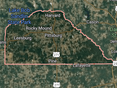 land buyer Camp County Texas