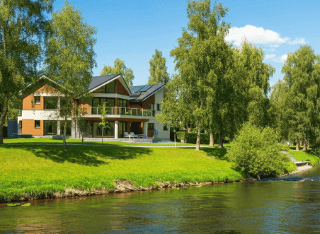 before buying land with a river