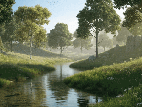 buying land with a creek