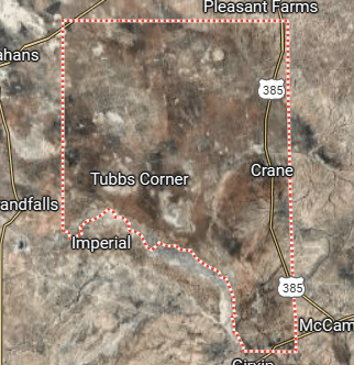 land buyer Crane County Texas
