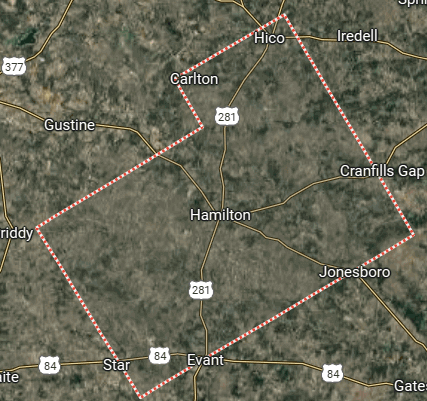 land buyer Hamilton County Texas