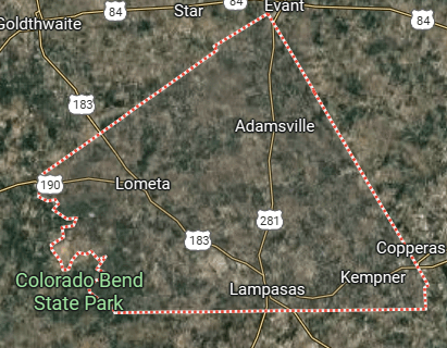land buyer Lampasas County Texas