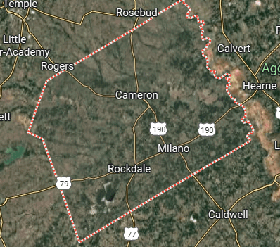 land buyer Milam County Texas