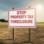 how to stop property tax foreclosure on my land
