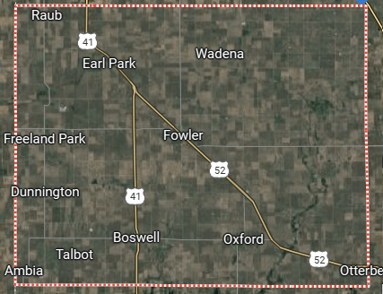 land buyer Benton County Indiana