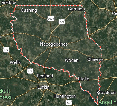 land buyer Nacogdoches County Texas