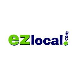 EZlocal logo in bold green and blue text, representing a local business directory service.