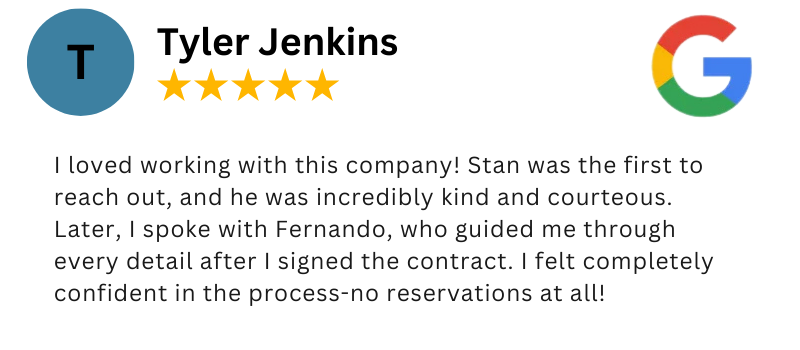 House Buyer Review in Colma