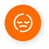 unhappy icon