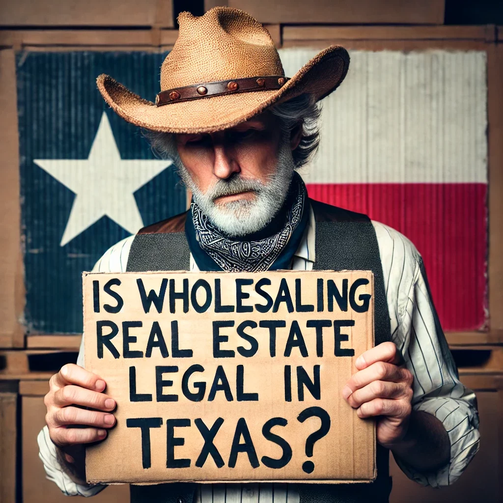 Is real estate wholesaling legal in Texas