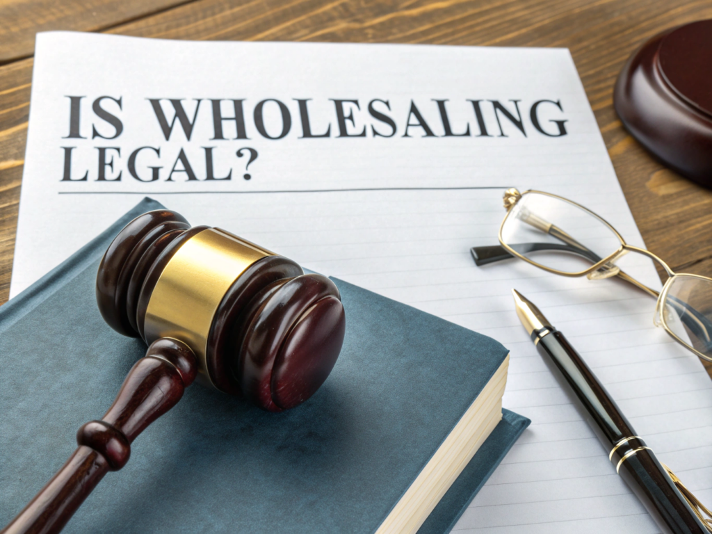 is wholesaling legal