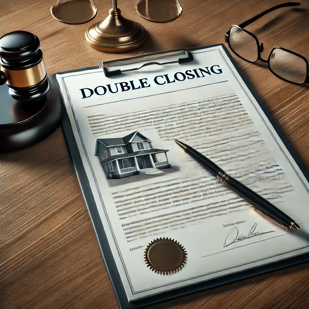 what is double closing in wholesale real estate