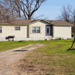 One of our doublewide mobile homes near Dallas