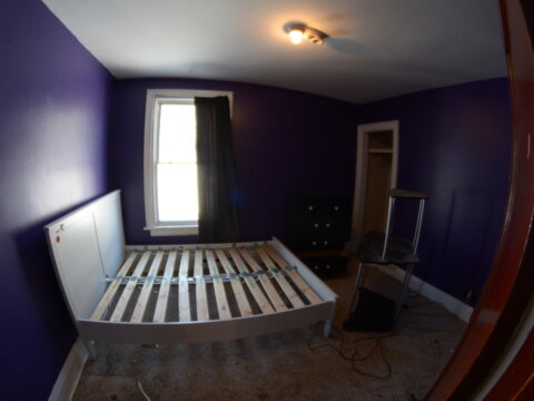 bedroom of a house we purchased on Ivon Ave, Hamilton