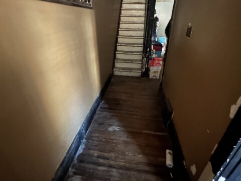 stairs of house we purchased in hamilton ontario