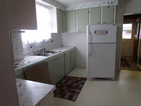 kitchen of house we purchased in hamilton on kensington ave n