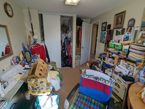 bedroom of house we purchased in on highland ave Stoney Creek