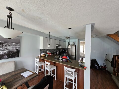 kitchen of house we purchased in Waterdown