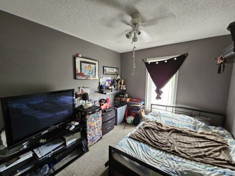 bedroom of house we purchased in Waterdown