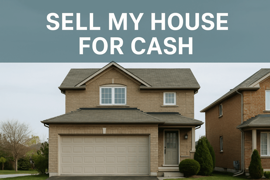 Toronto home with “sell my house for cash” theme representing fast home sales in the GTA.