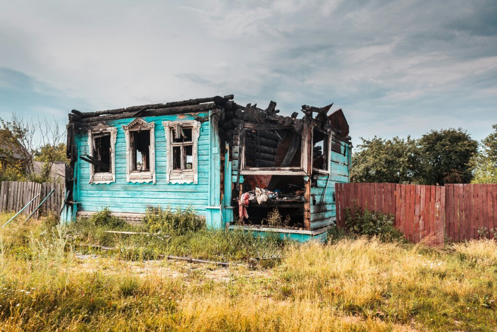 sell house after fire North Carolina
