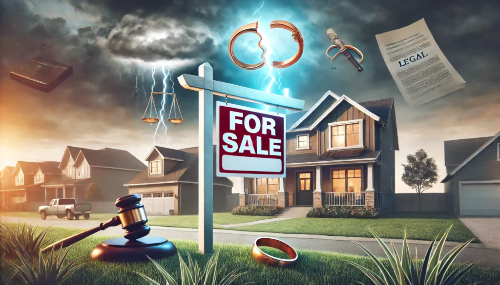 House Won’t Sell During A Divorce in Virginia