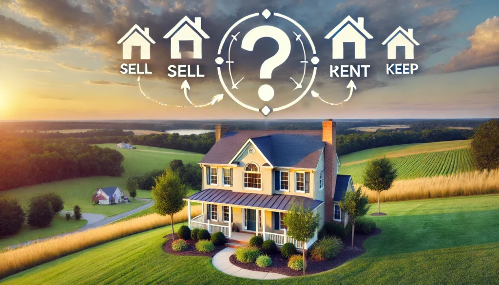 Inherited House in Maryland: Sell, Rent, or Keep?