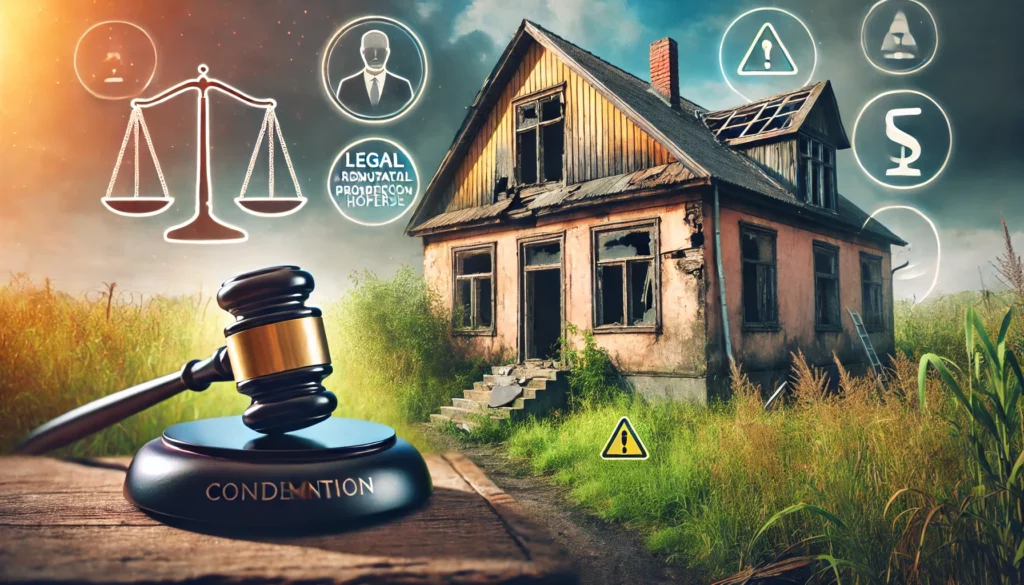 Legalities and Regulations of Selling a Condemned House