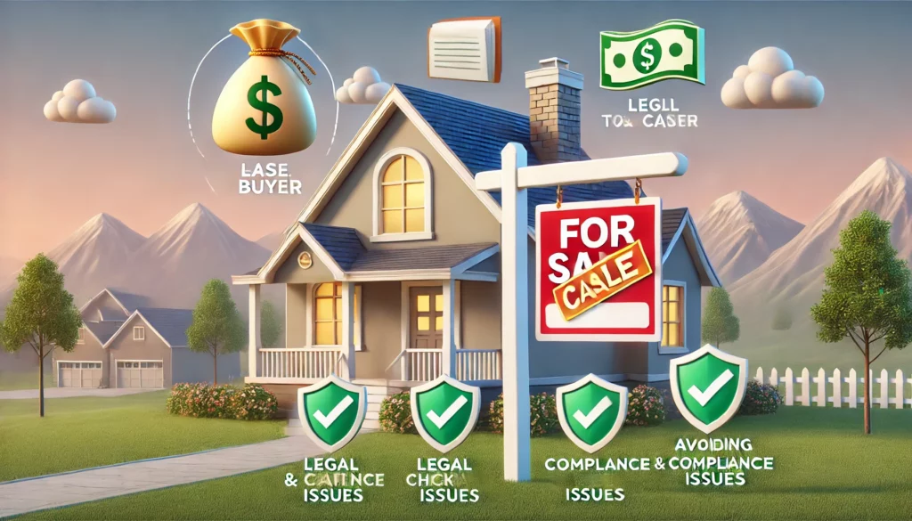 Selling to a Cash Buyer Can Help You Avoid Legal and Compliance Issues