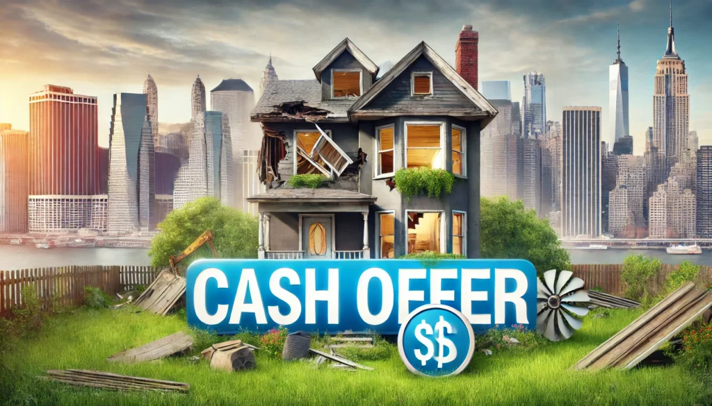 Cash Buyers for Damaged Homes in New York