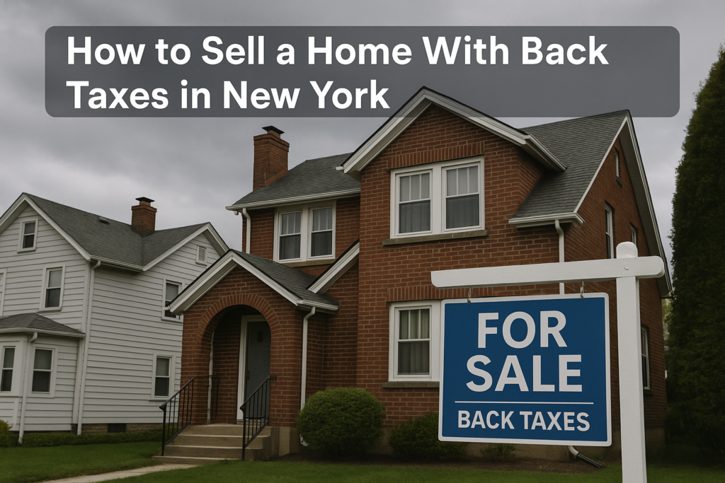Sell a Home With Back Taxes in New York