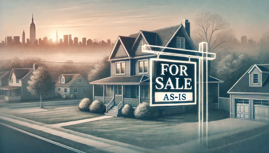 Selling a Home 'As-Is' After a Loss in New York