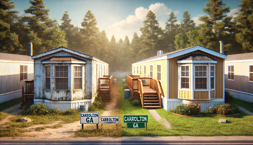 Age Affects Mobile Home Prices in Carrollton