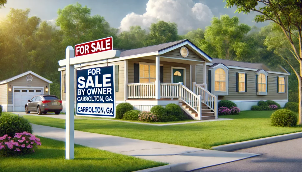 Market Your Mobile Home for Sale in Carrollton GA
