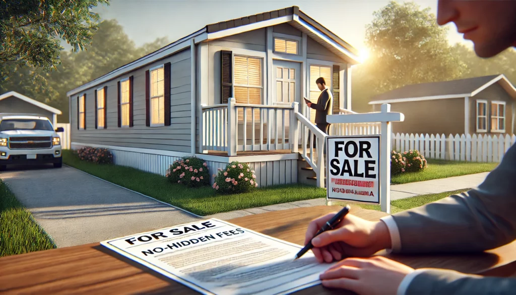 Sell Mobile Home Without Any Hidden Fees in Georgia