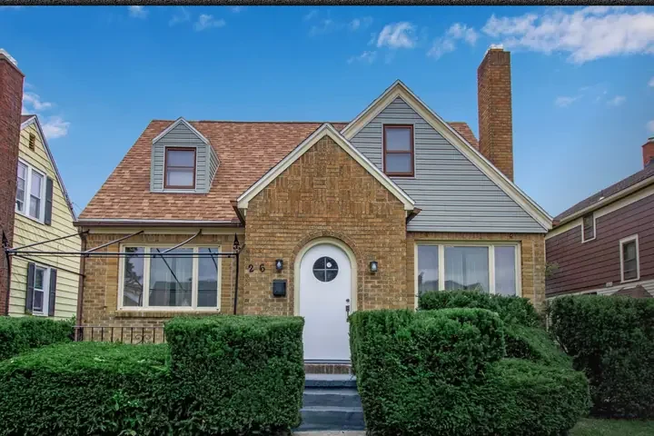 Brick Cape-style house in Western New York