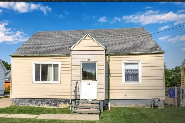 Small Cape-style house in Western New York