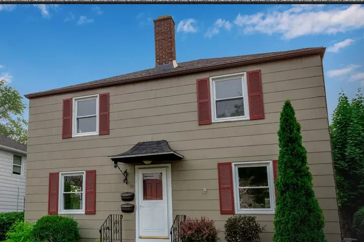 Two-story house in Western New York