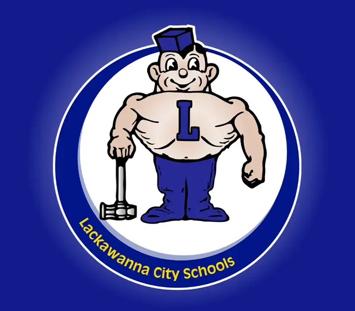 Lackawanna City Schools Steelers logo used as a local Lackawanna NY reference