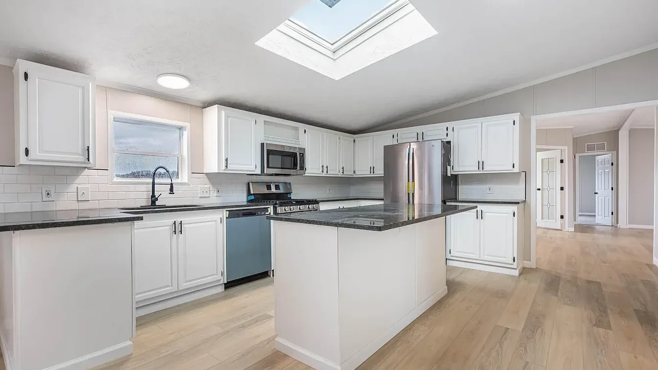 Renovated kitchen showing after-repair value used to calculate a cash offer on a house in Clark County, Ohio