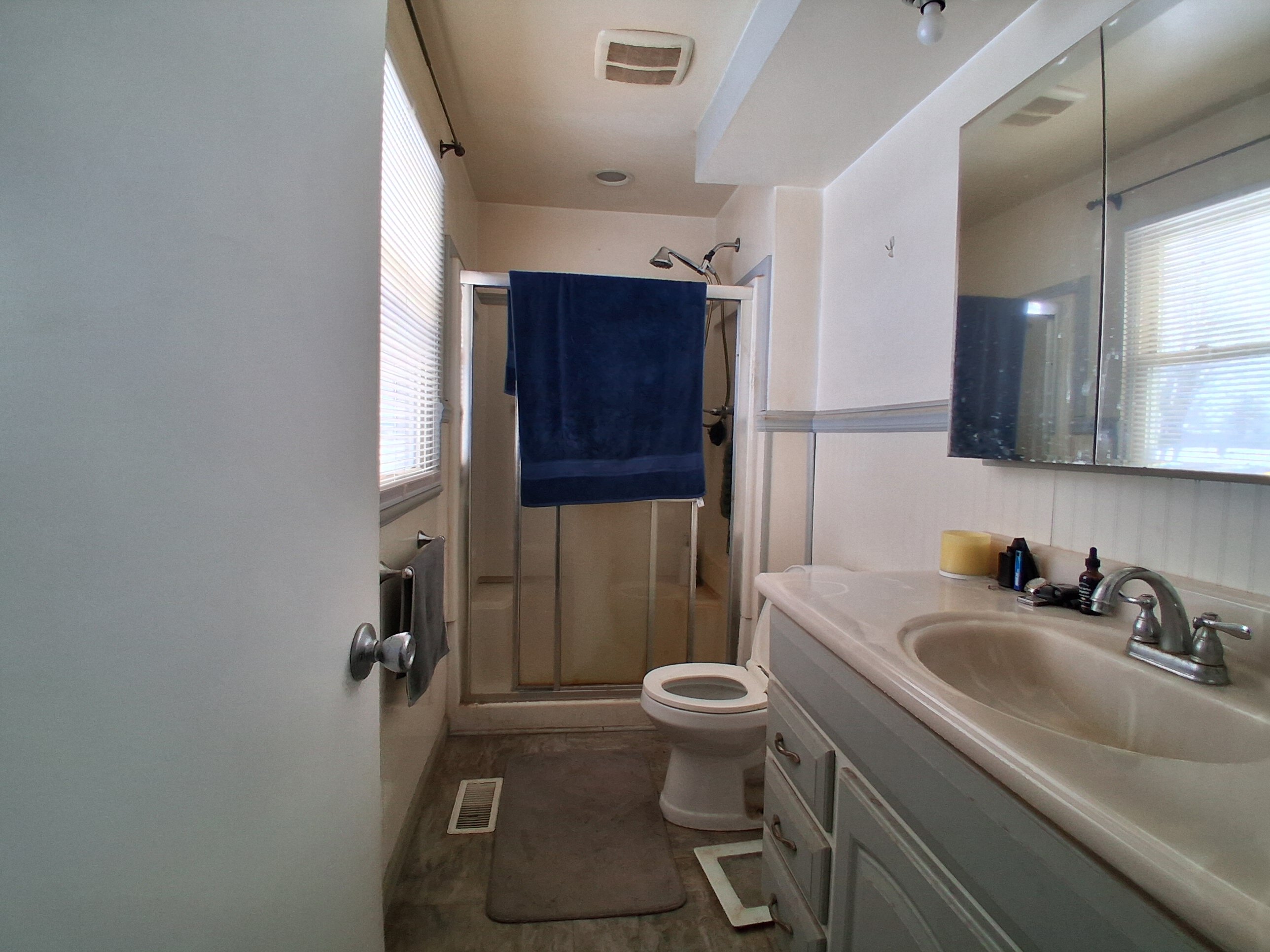 Bathroom at 1922 Old Coach Road before renovation