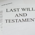 Last will and testament document for selling a house in probate in Fairborn, Ohio
