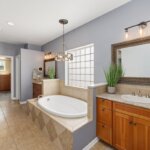 A bathroom that has just been renovated