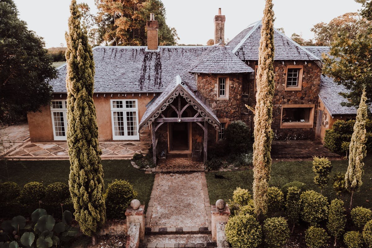 A nice house that is run down