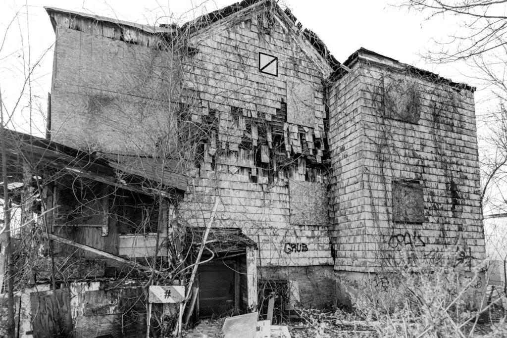 A house with code violations