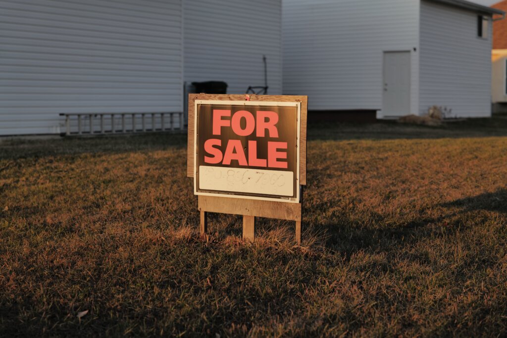 person selling a home