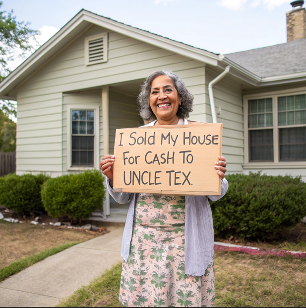 I sold my house for cash to Uncle Tex