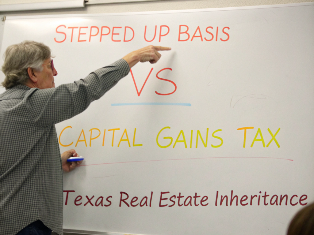 Texas capital gains on inherited property