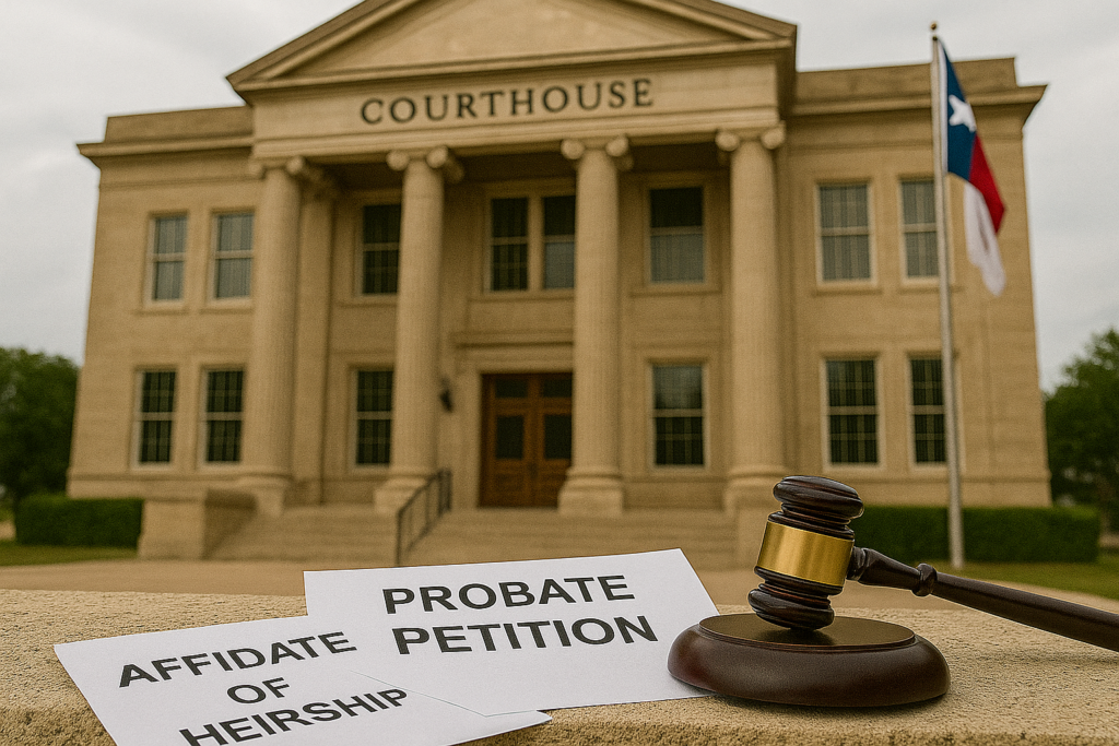 probate and selling a house